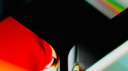 Abstract Glass Prism Refractions Full HD iPhone Desktop & Mobile Wallpaper Background