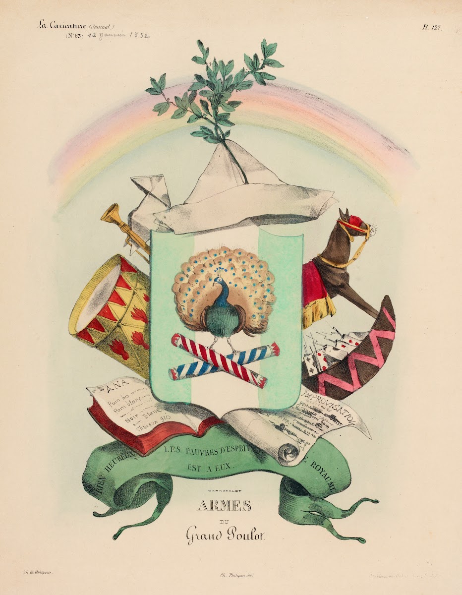 Armes du grand poulot 1832