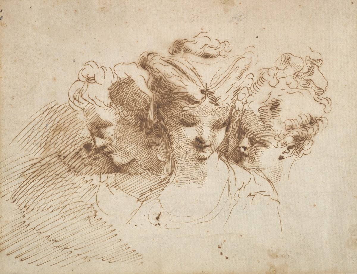 Three Female Heads 17341802