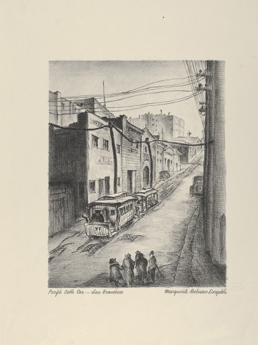Pacific Cable Car San Francisco ca 193543