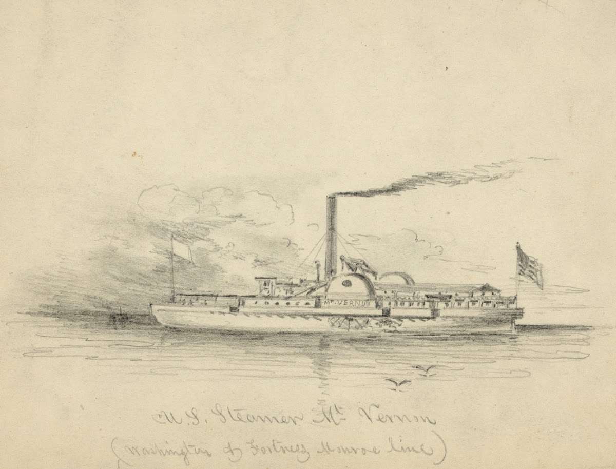 US Steamer Mt Vernon 1860 1865