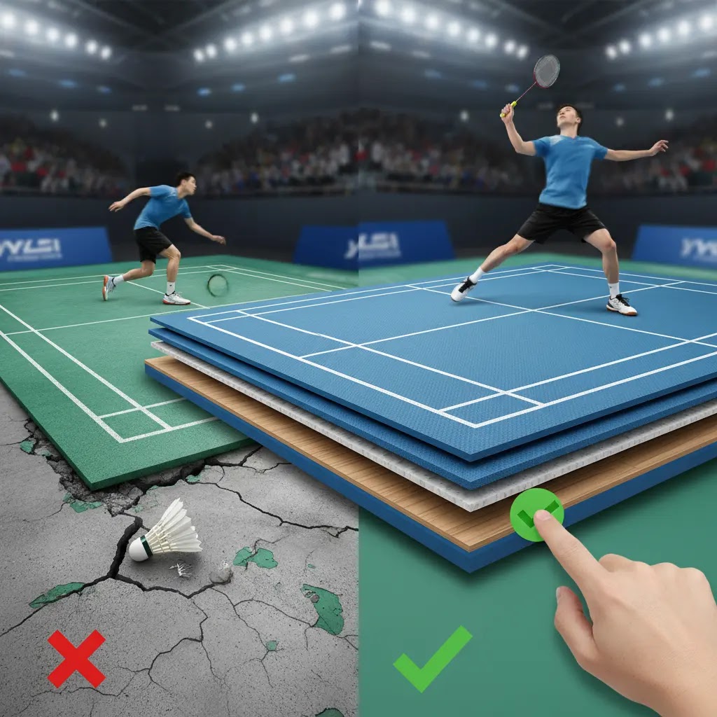 Jangan Salah Pilih! Ini Cara Memilih Lantai Badminton yang Tepat
