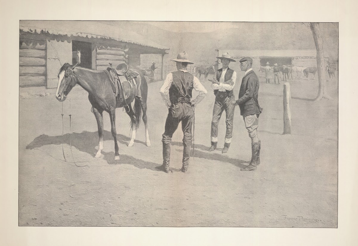 Buying Polo Ponies in the West 1910