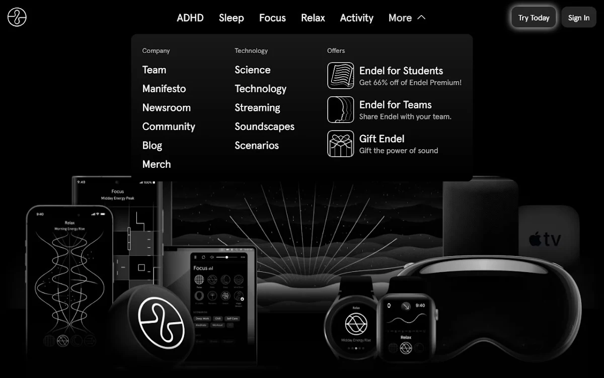Captura de The New Endel for Mac