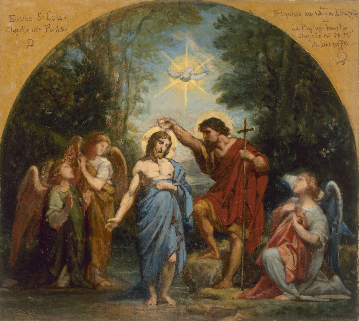 Le Baptême du Christ 1869