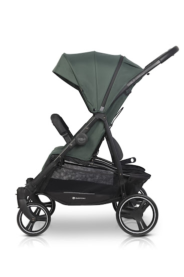 Stroller for twins Euro-Cart Doblo 2024 Jungle