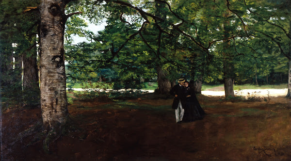 Promenade in the Woods 1861