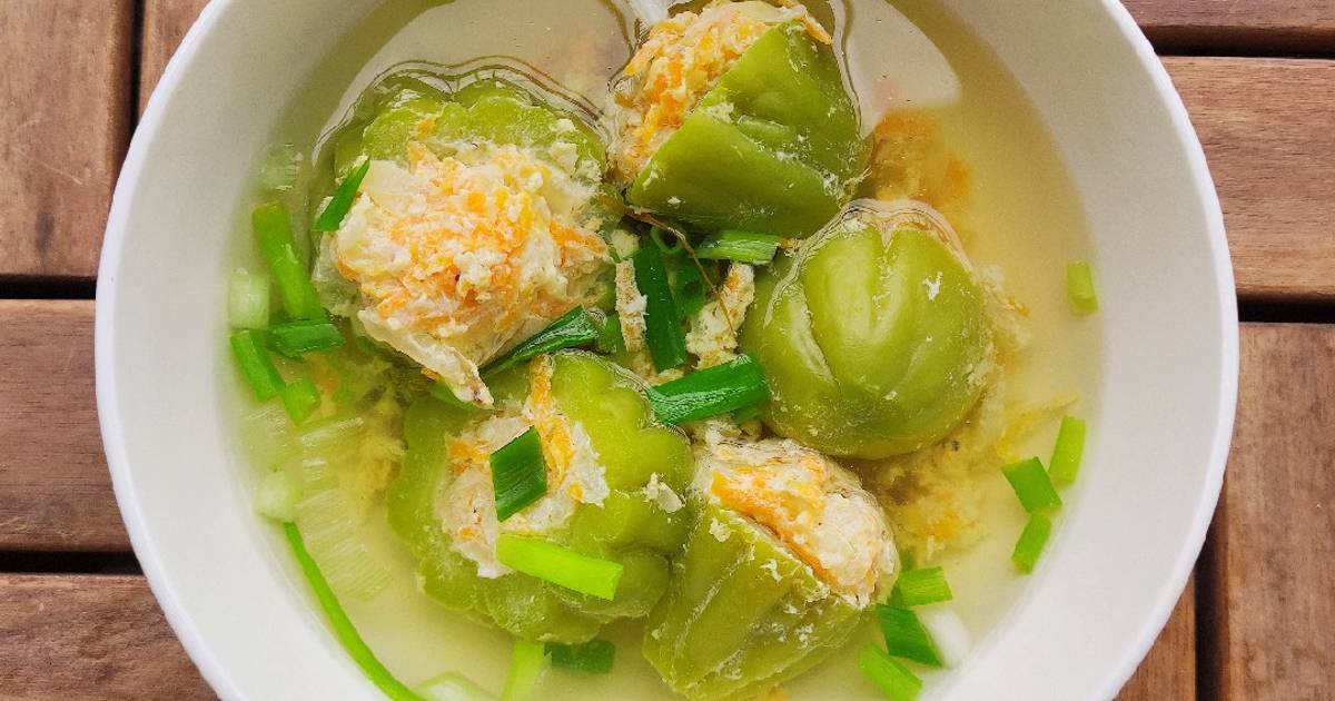Mướp đắng nhồi thịt Eat Clean