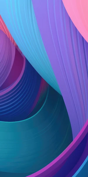 Abstract With Shadows Colors Waves 4K Wallpaper Background