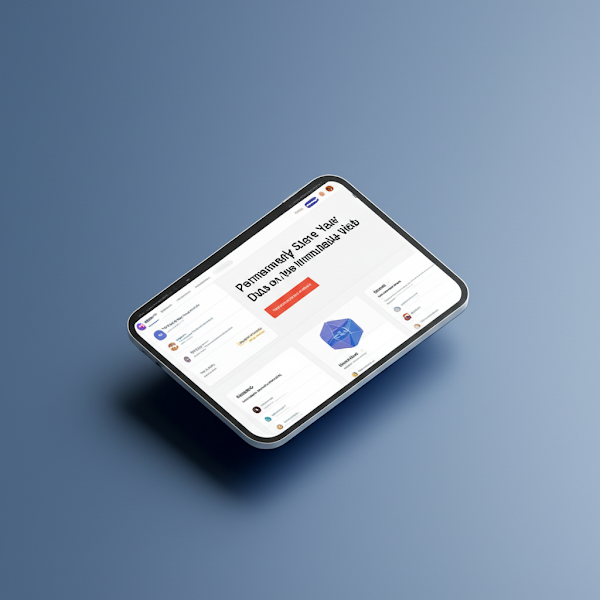 Arweave: Permanently Store Your Data on the Immutable Web