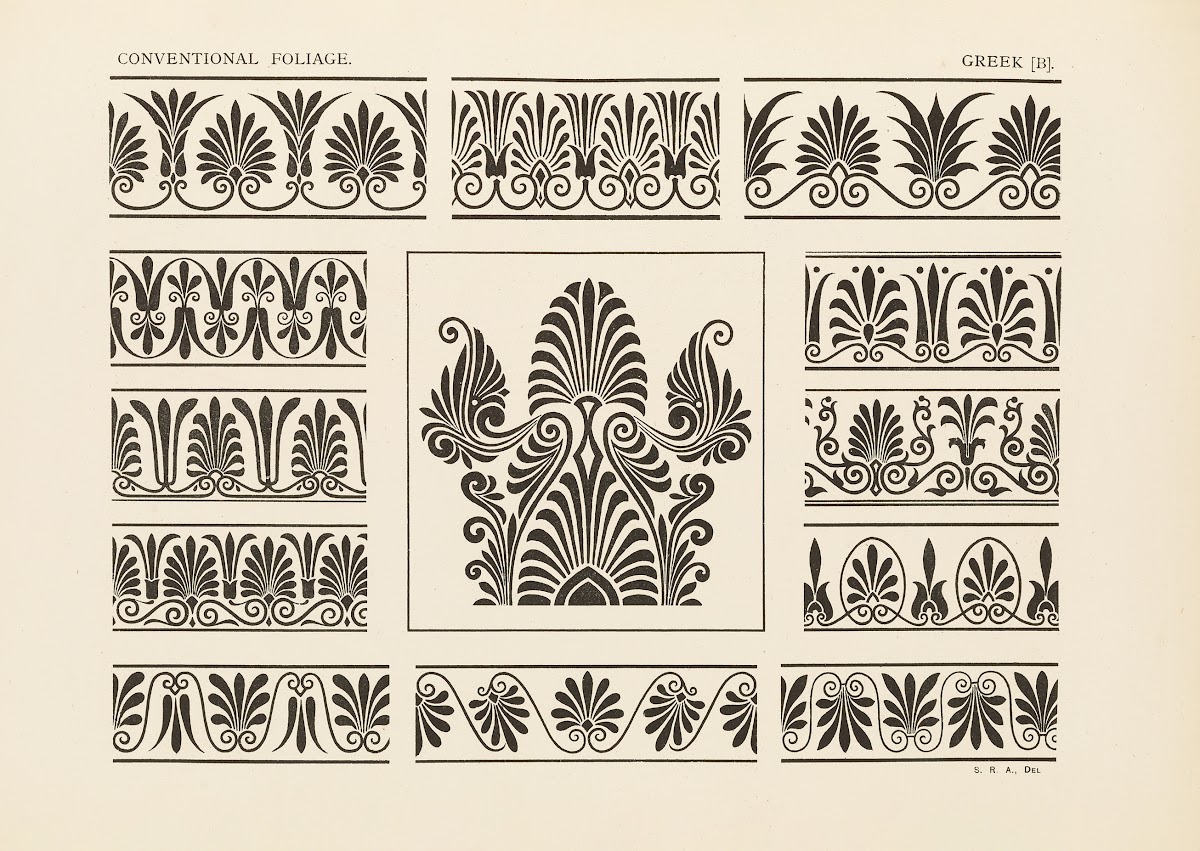Outlines of ornament in the leading styles Pl50 1881