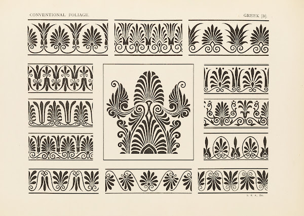 Outlines of ornament in the leading styles Pl50 1881