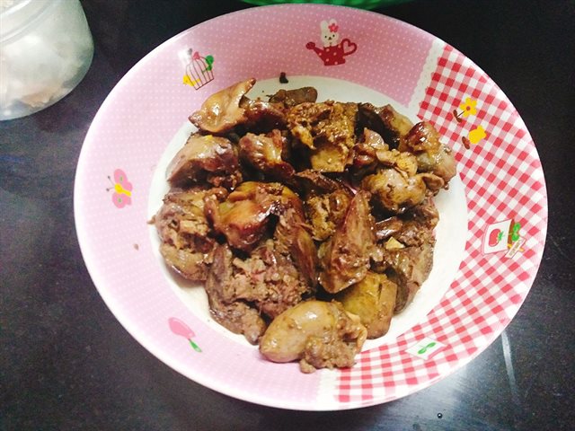 Lòng Gà Xào Tỏi
