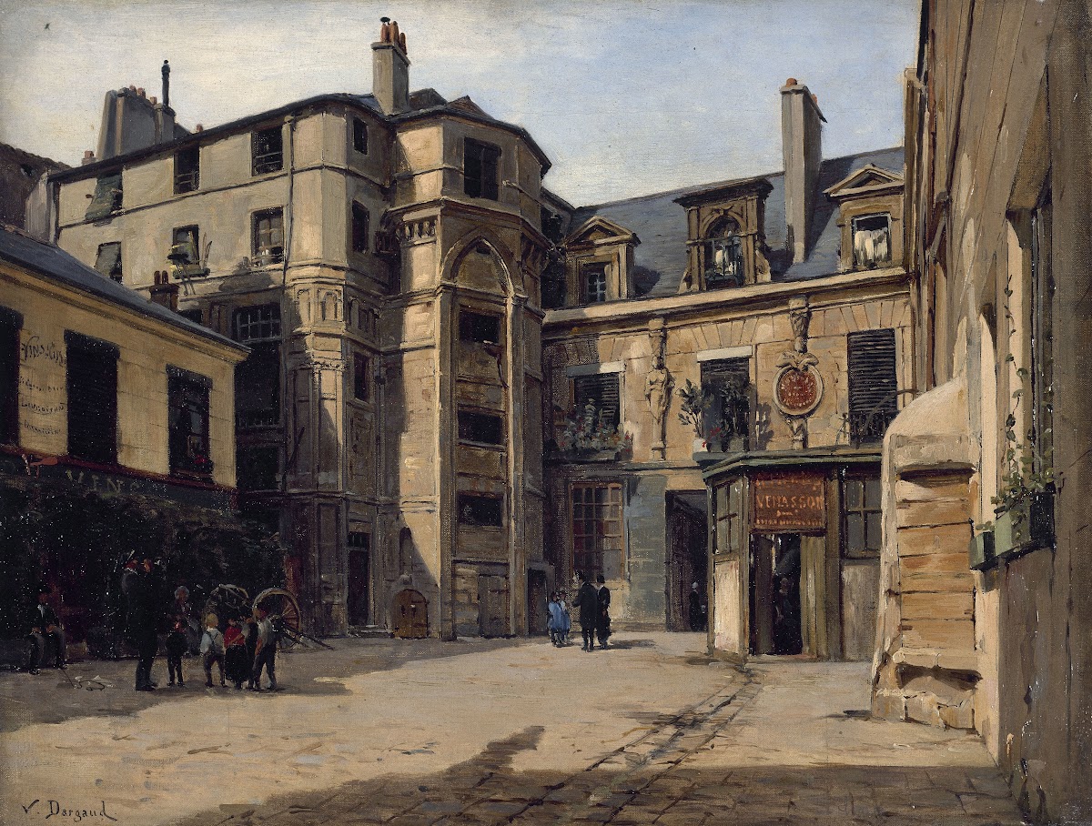 Lhôtel du Prévôt Passage Charlemagne 1883