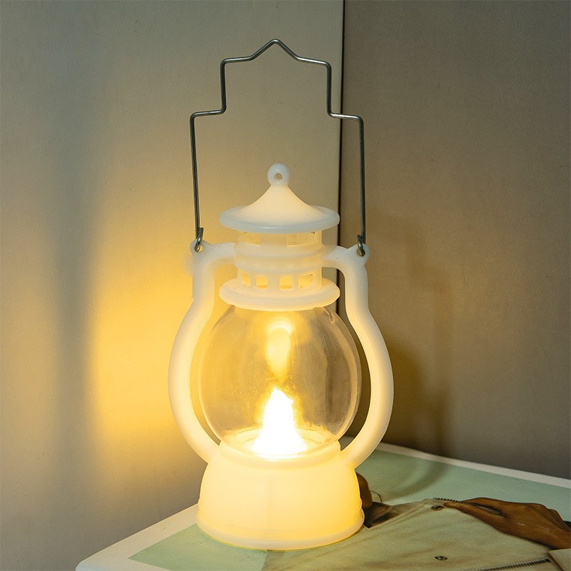 Dekorative LED-Laterne im Vintage-Stil