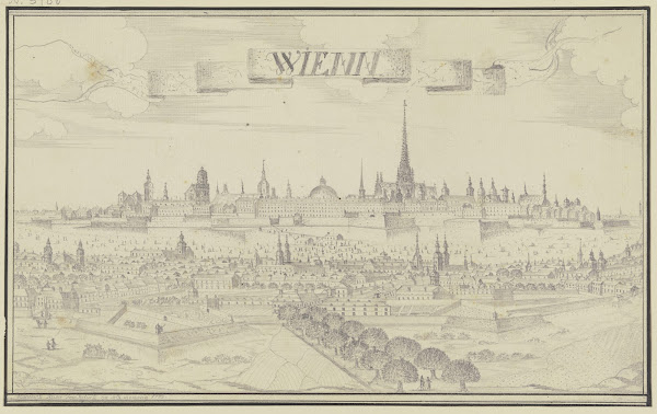 Ansicht von Wien 1770