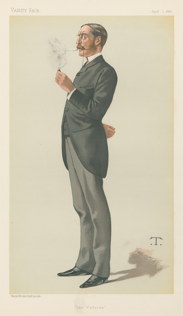 Politicians A Postmaster General Sir James Fergusson April 30 1892 1892
