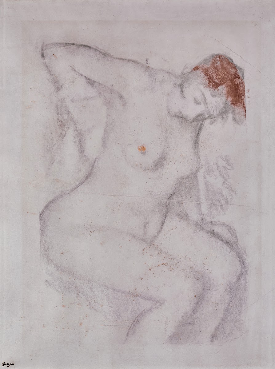 Femme sessuyant 1895