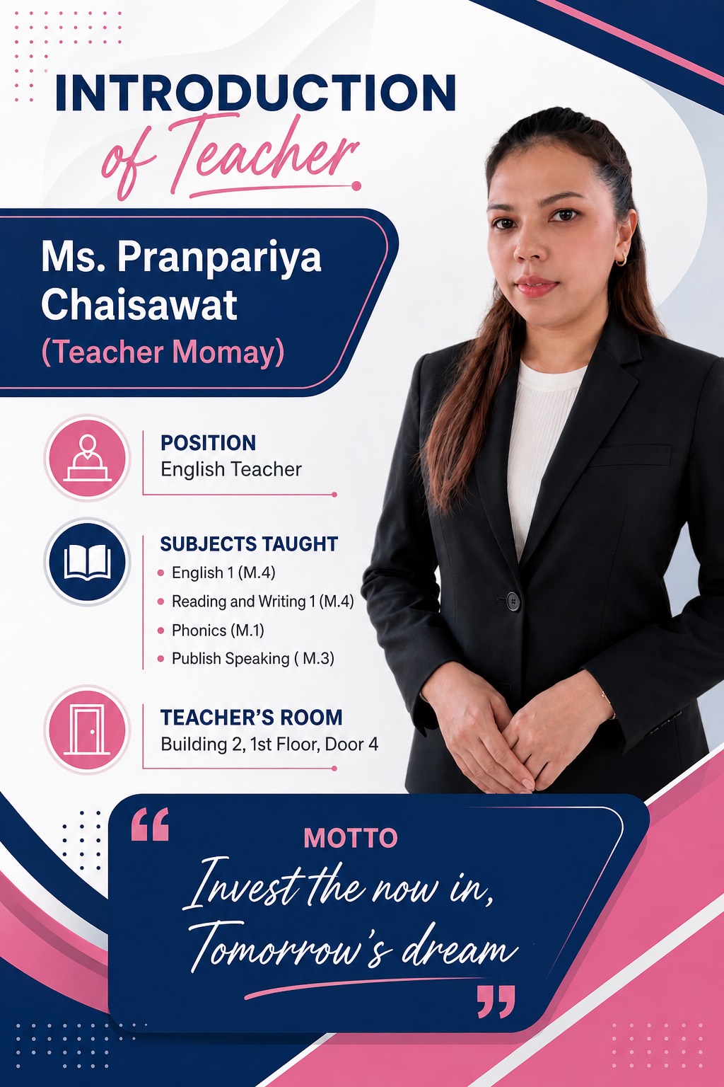 Ms. Pranpariya Chaisawat