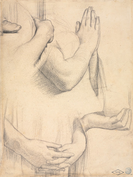 Study of Hands 1842