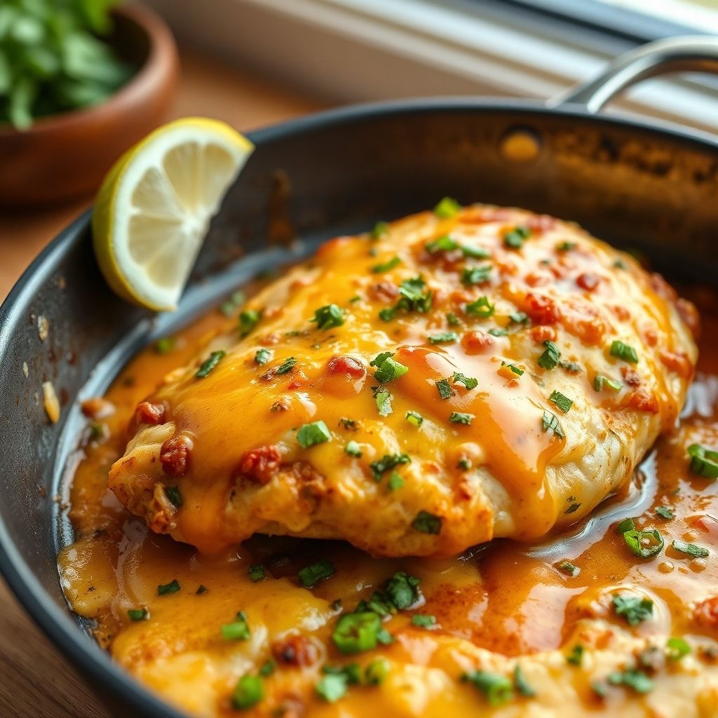 One Pan Cheesy Jalapeño Chicken Dinner Recipe – Easy 30-Minute Comfort Food finished