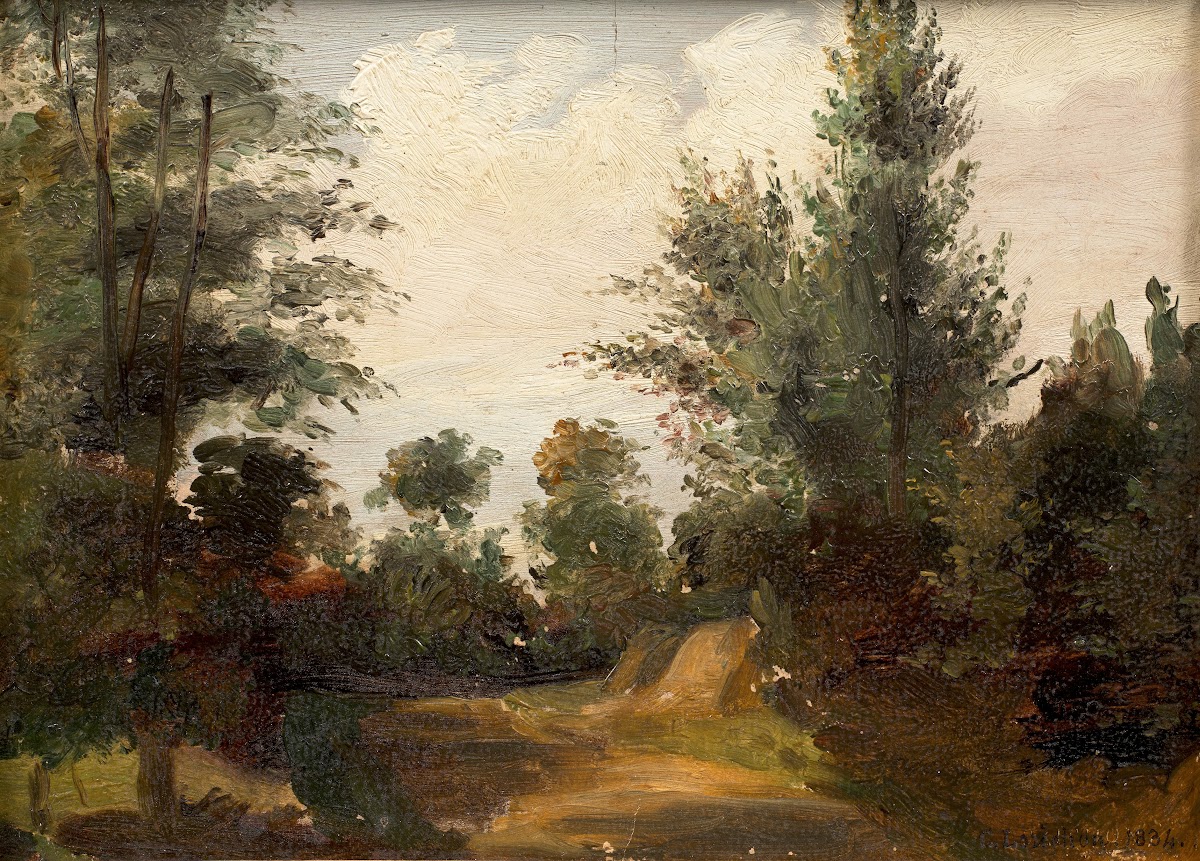 Paysage De Sous Bois 1834