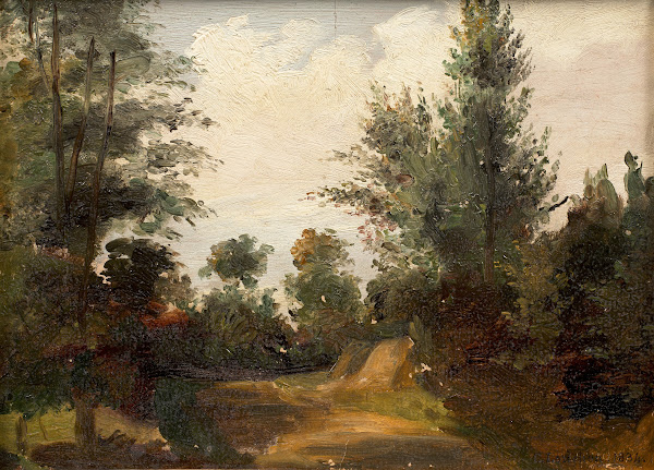Paysage De Sous Bois 1834