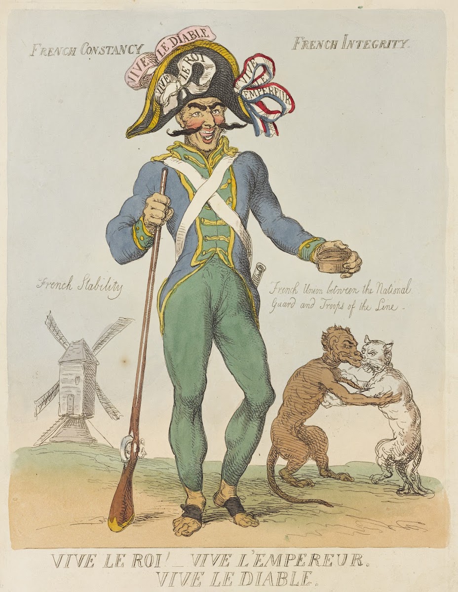 Vive Le Roi Vive LEmpereur Vive Le Diable French constancy and French integrity