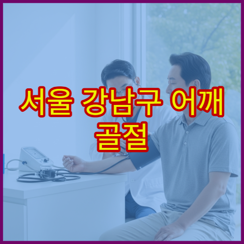 서울 강남구 어깨 골절 이상 증상 재활 치료 잘하는 정형외과