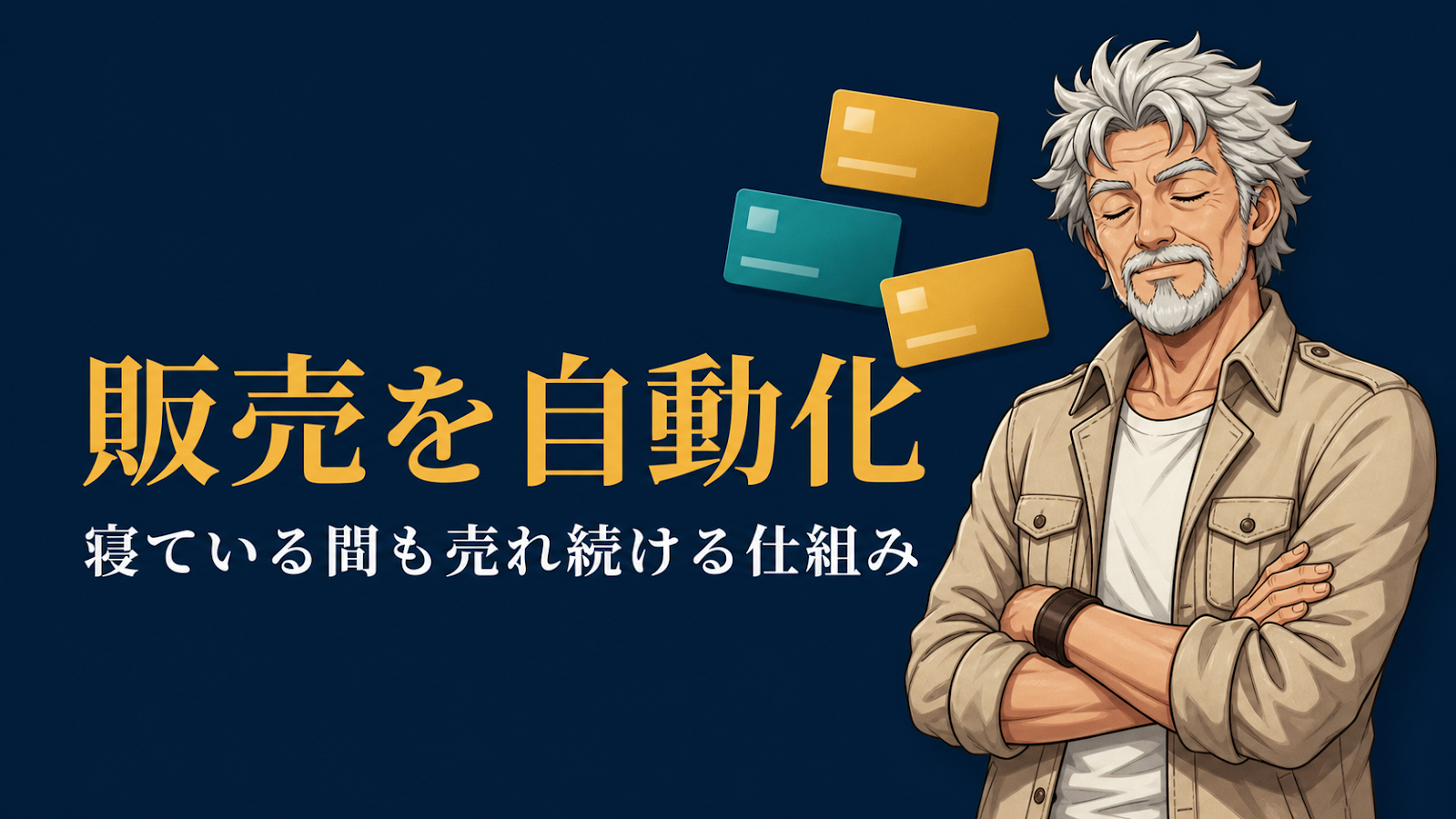 販売を自動化する方法のアイキャッチ