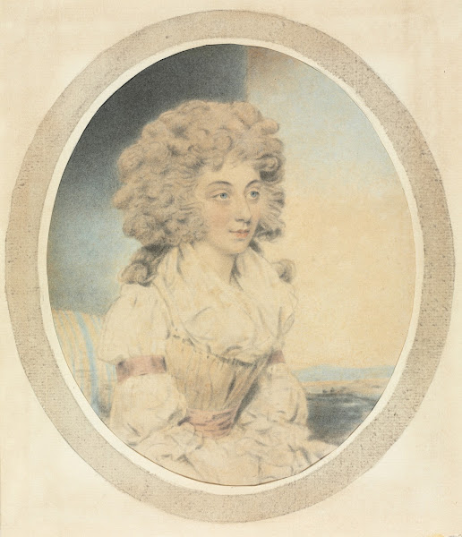 Seated Young Lady Facing Right c 17701824