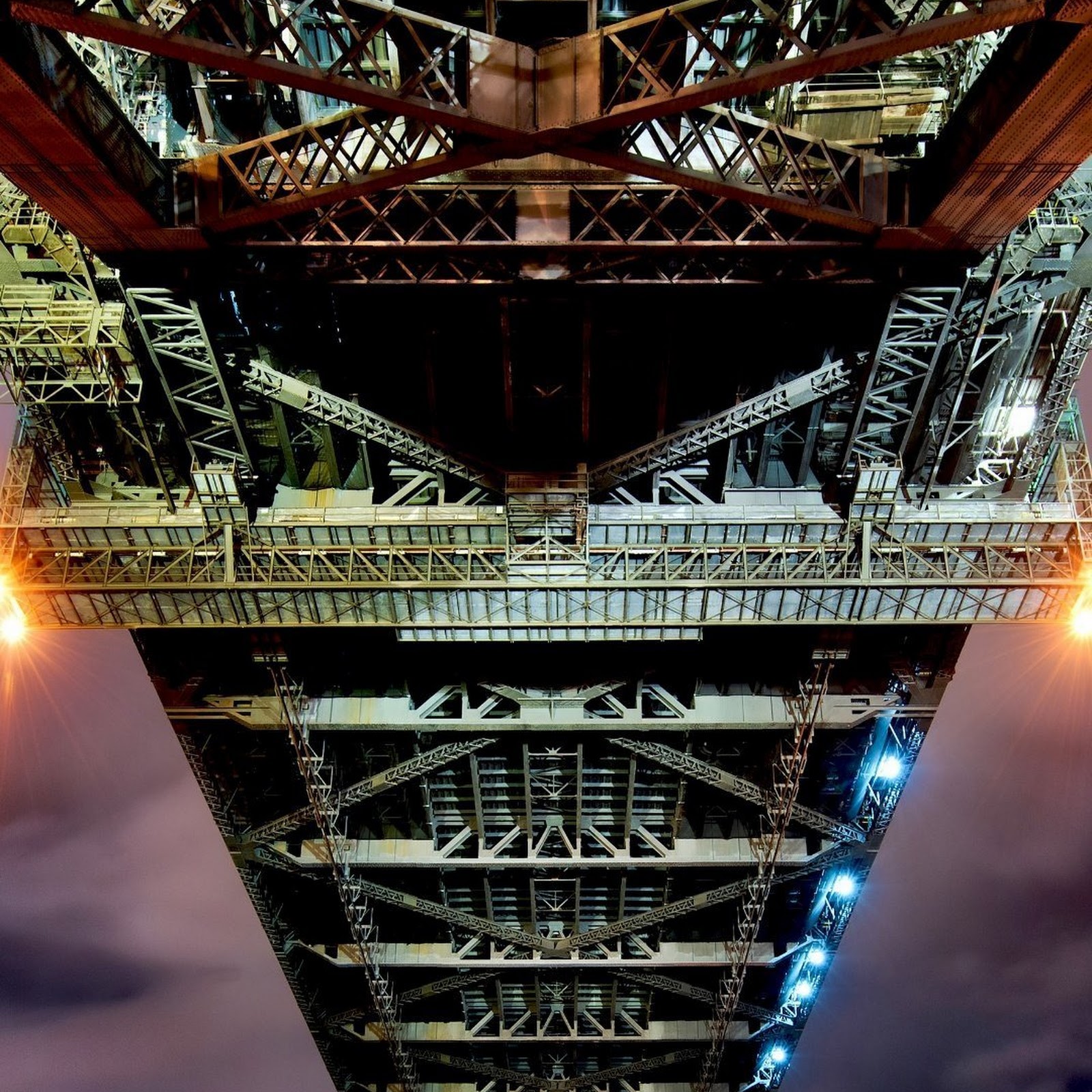 Download Reflection, Sydney Harbour Bridge, 360, Landscape, Water Full HD iPhone
