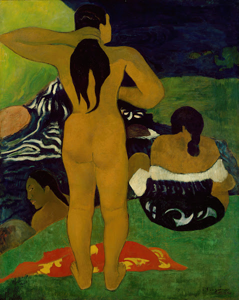 Tahitian Women Bathing 1892