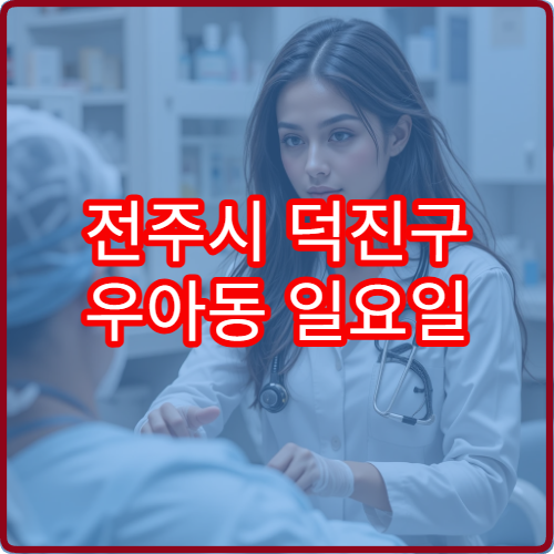 전주시 덕진구 우아동 일요일 진료 안과 시력 저하 상담