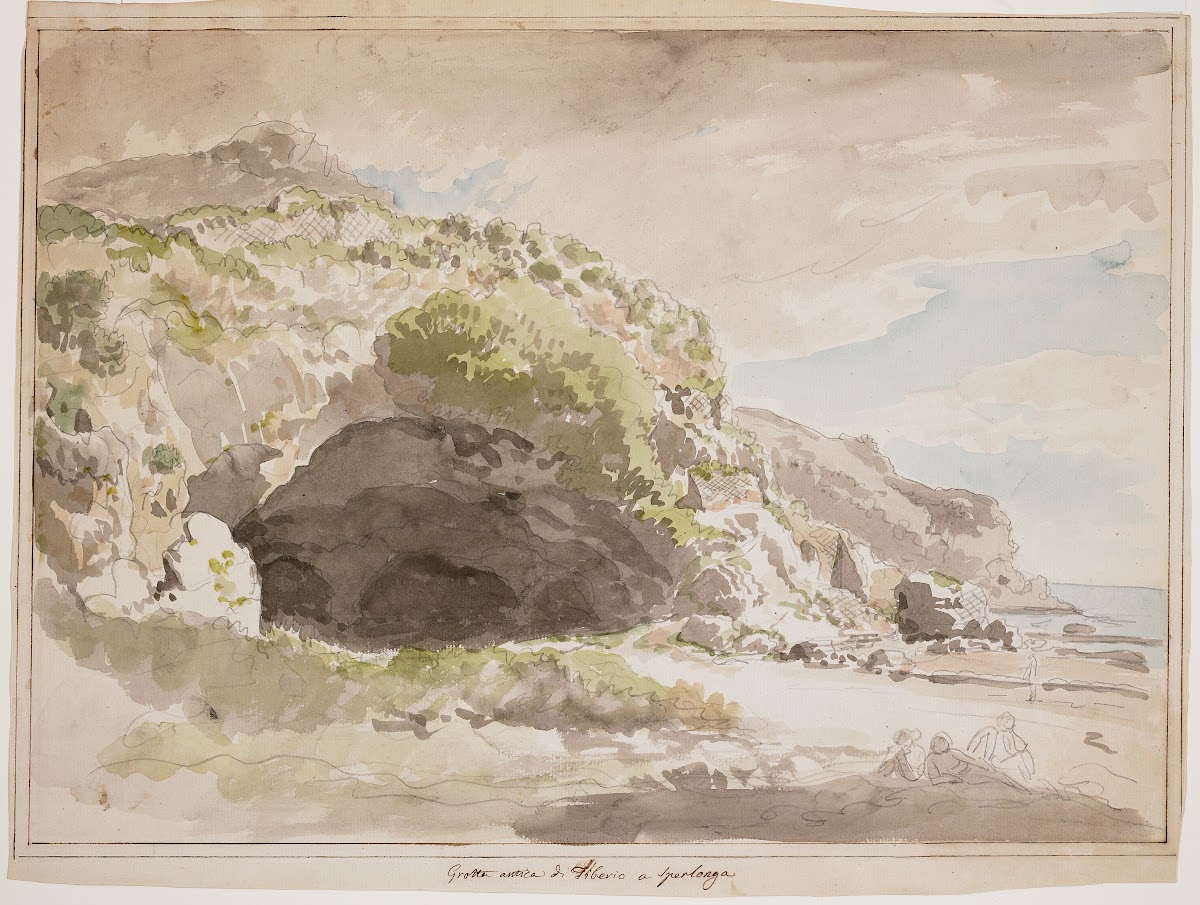Grotto of Tiberius at Sperlonga 18th 19th century