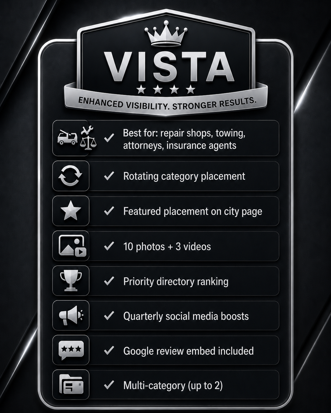Vista Premium Automotive Interior