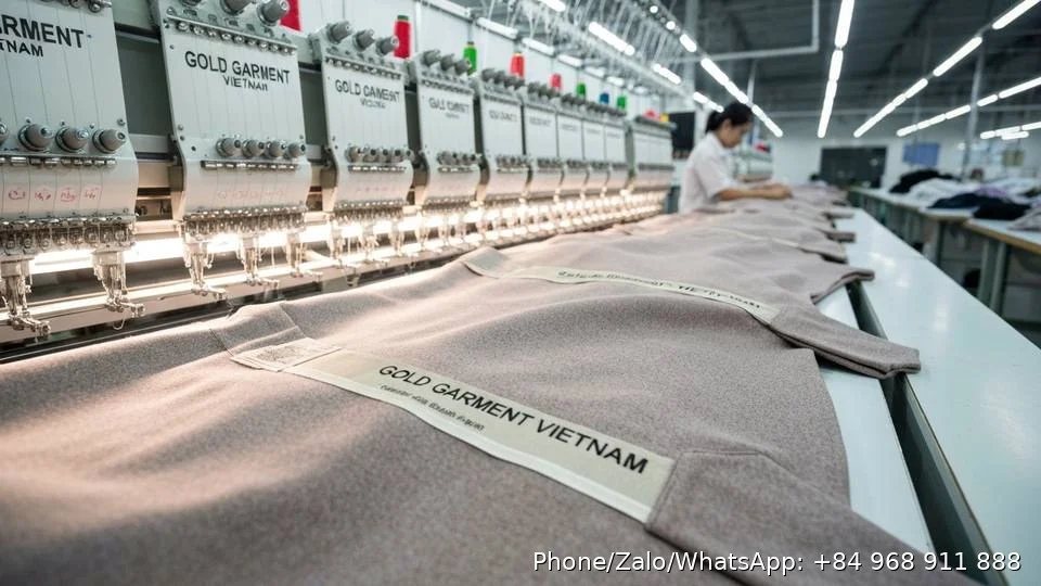 Mass Production Clothing - Gold Garment Vietnam
