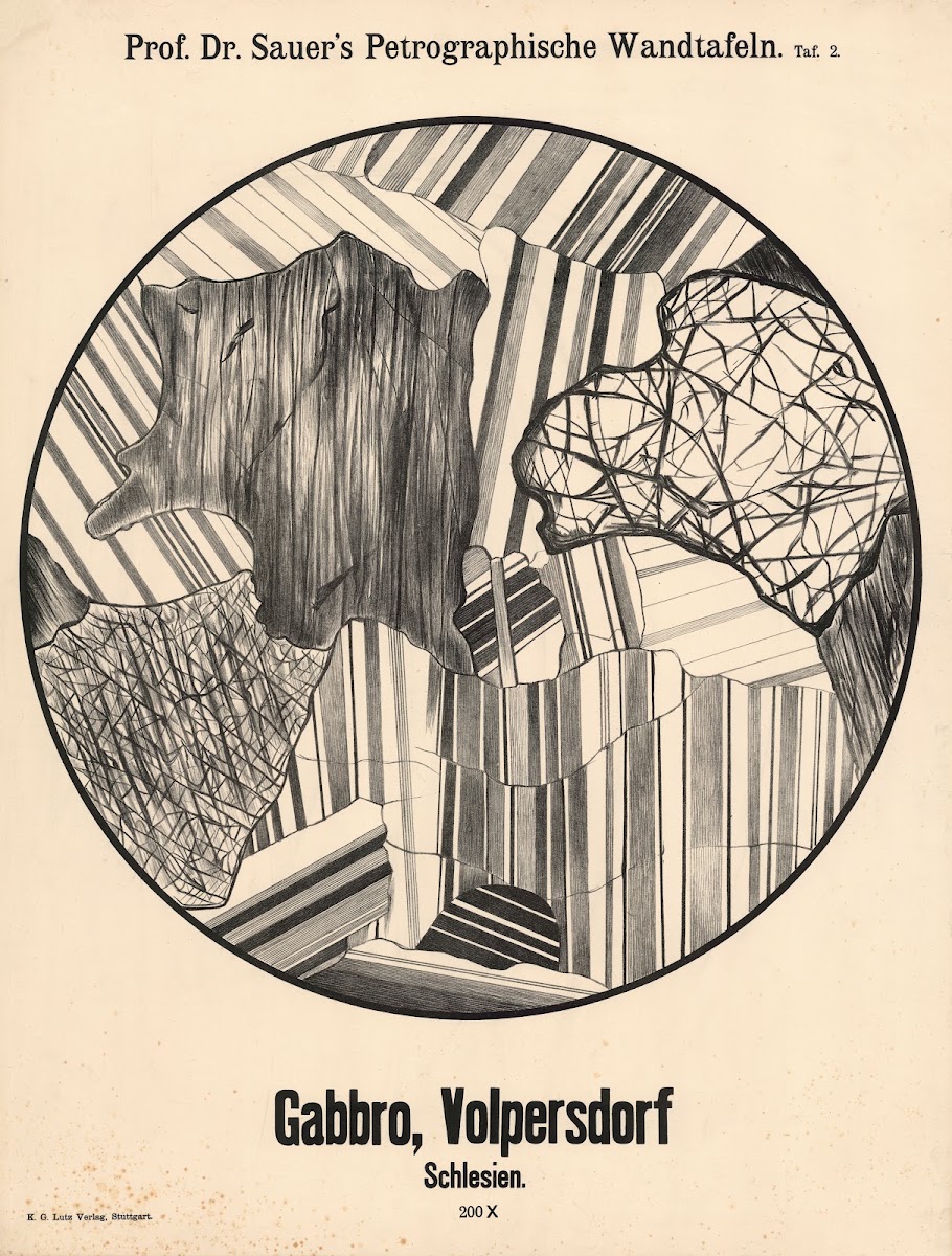 Gabbro Volpersdorf Silesia 1907