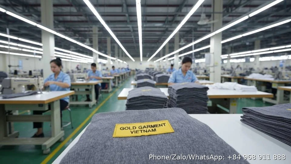 Branded Corporate Apparel - Gold Garment Vietnam