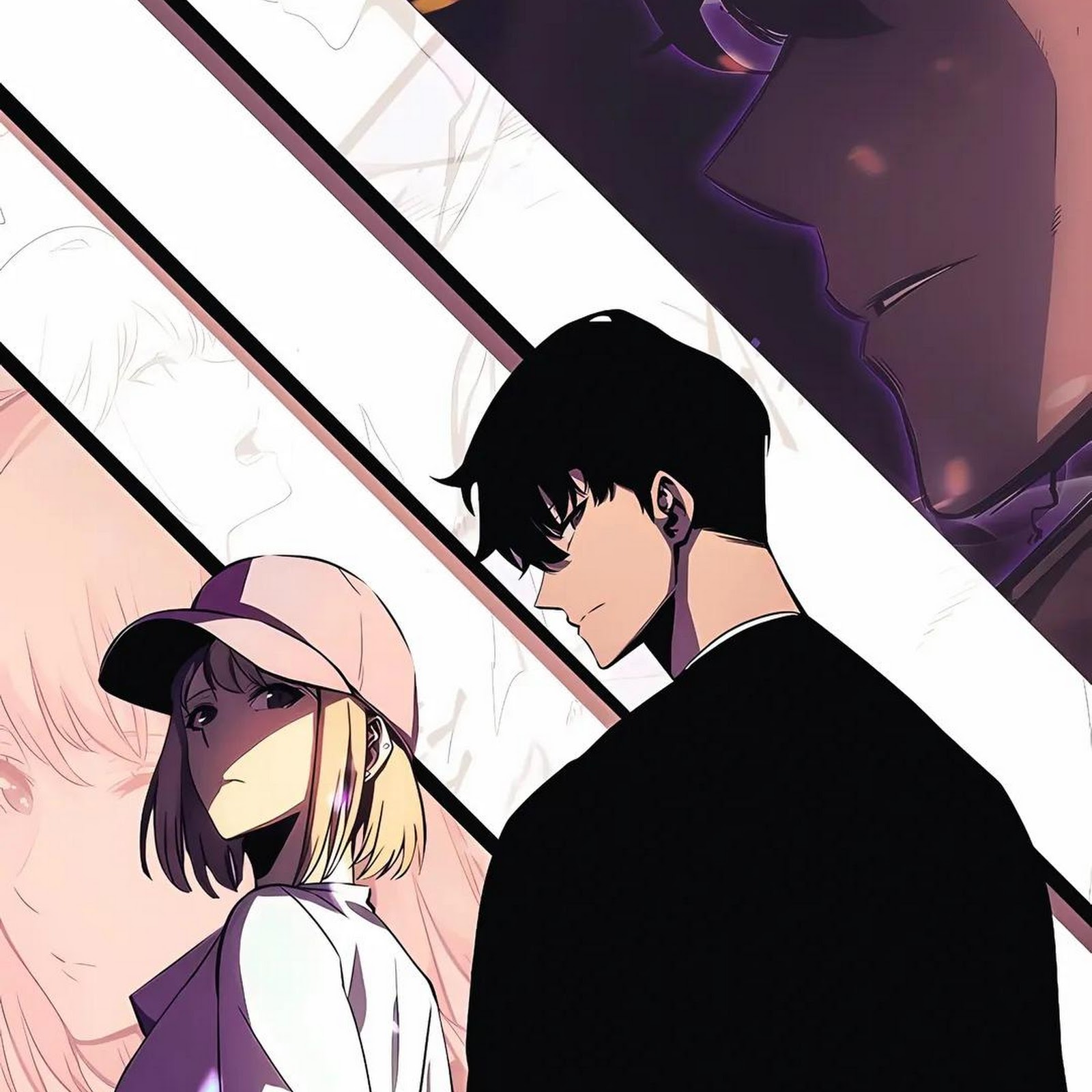 Download Solo Leveling, Sung Jinwoo, Anime, Manhwa Full HD iPhone