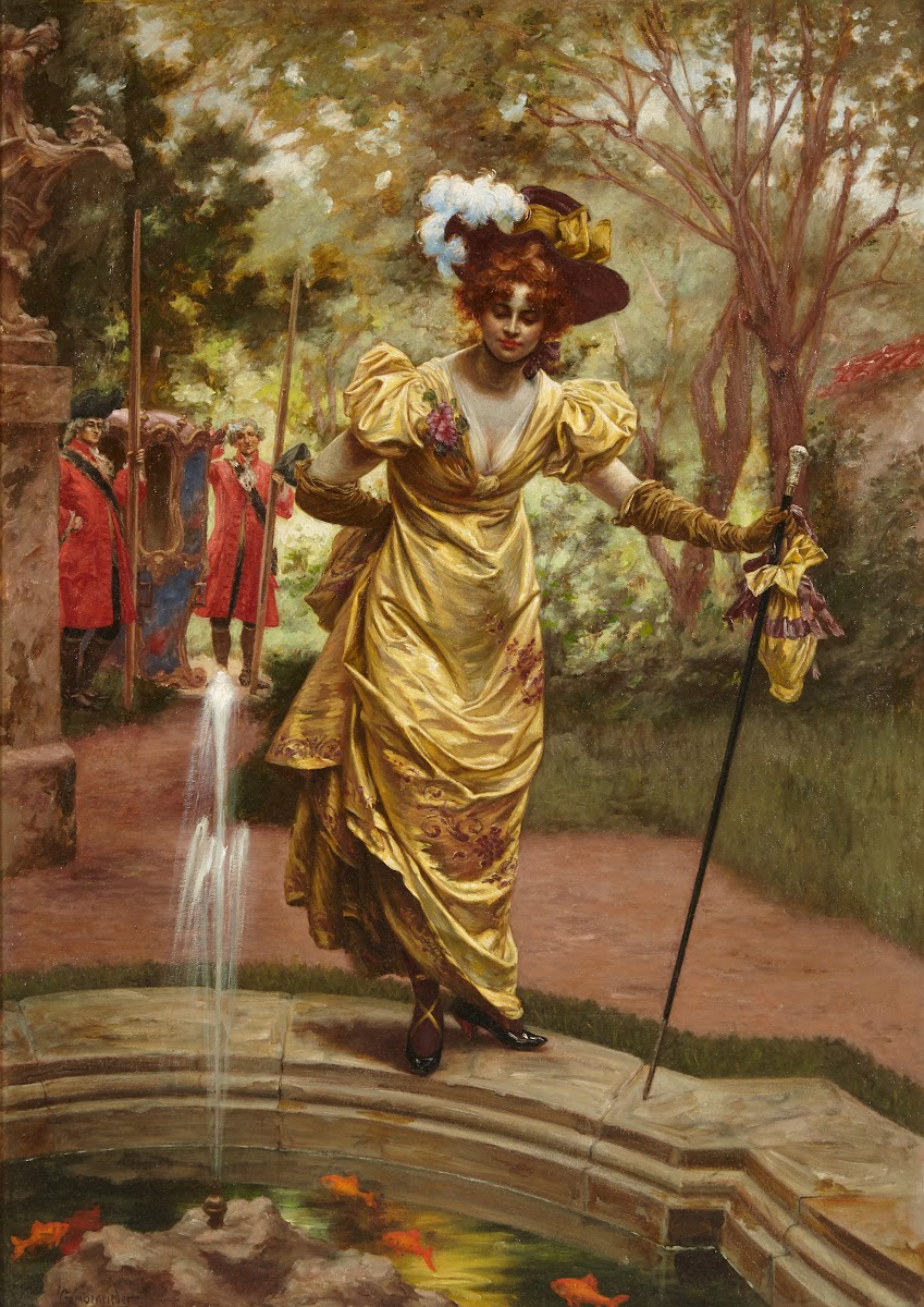 The goldfish pond