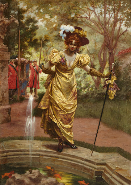 The goldfish pond