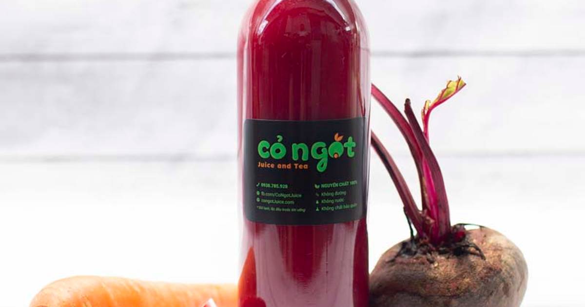 Cách làm nước ép 
 củ dền và cà rốt cực ngon