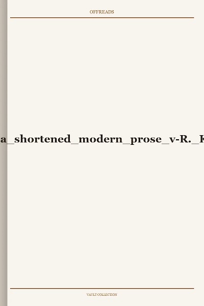 The Ramayana a shortened modern prose v