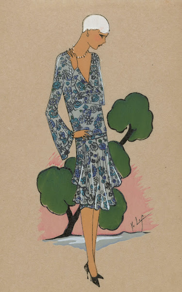 Création CYBER  TOUTES LES FLEURS 1926