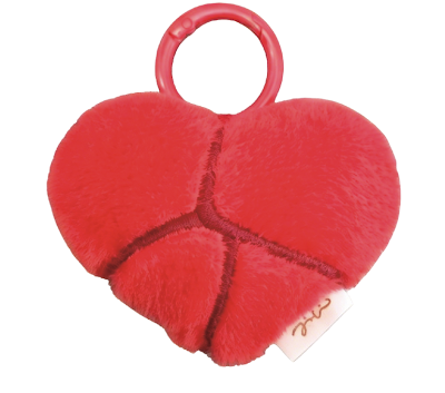 Heart Plush Charm