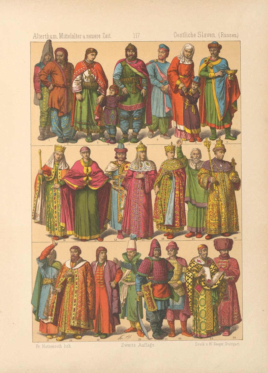 Oestliche Slaven Russen 1884