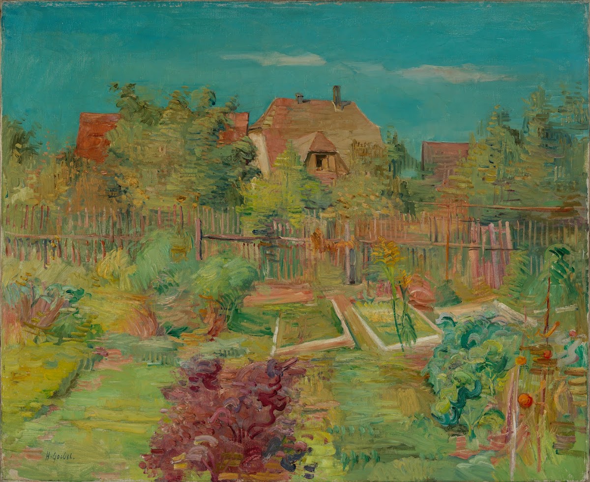 Garten im Herbst 1926