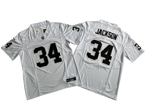 Las Vegas Raiders 34# Bo Jackson Nike Vapor F.U.S.E. Limited Jersey.jpeg