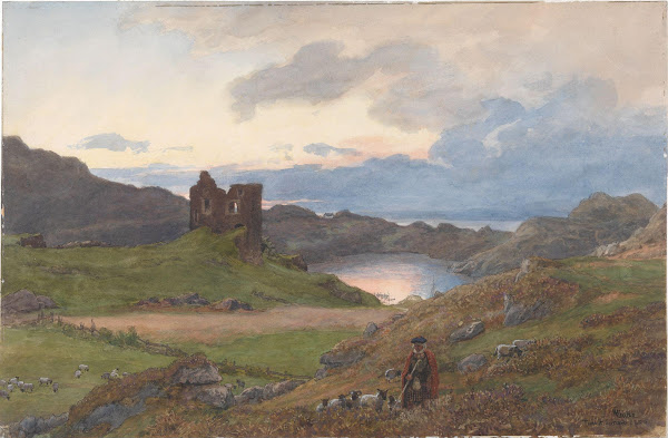 Tarbert Castle Scotland 1877